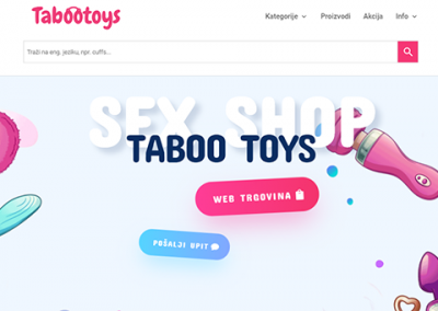 Tabootoys webshop