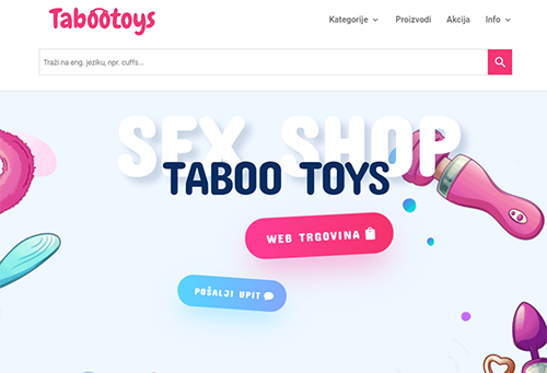 Tabootoys webshop