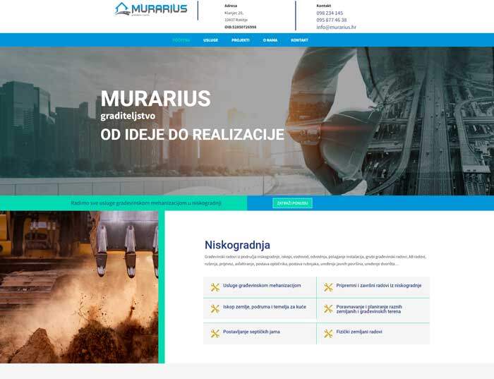 Murarius niskogradnja